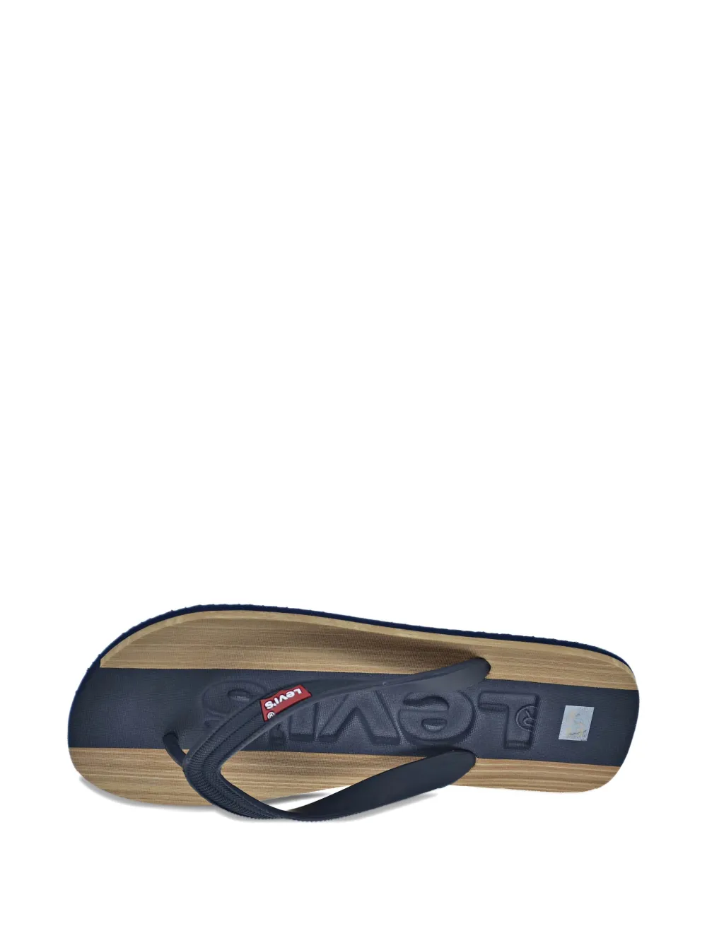 Levi's Jayden logo-embossed flip flops Neutrals