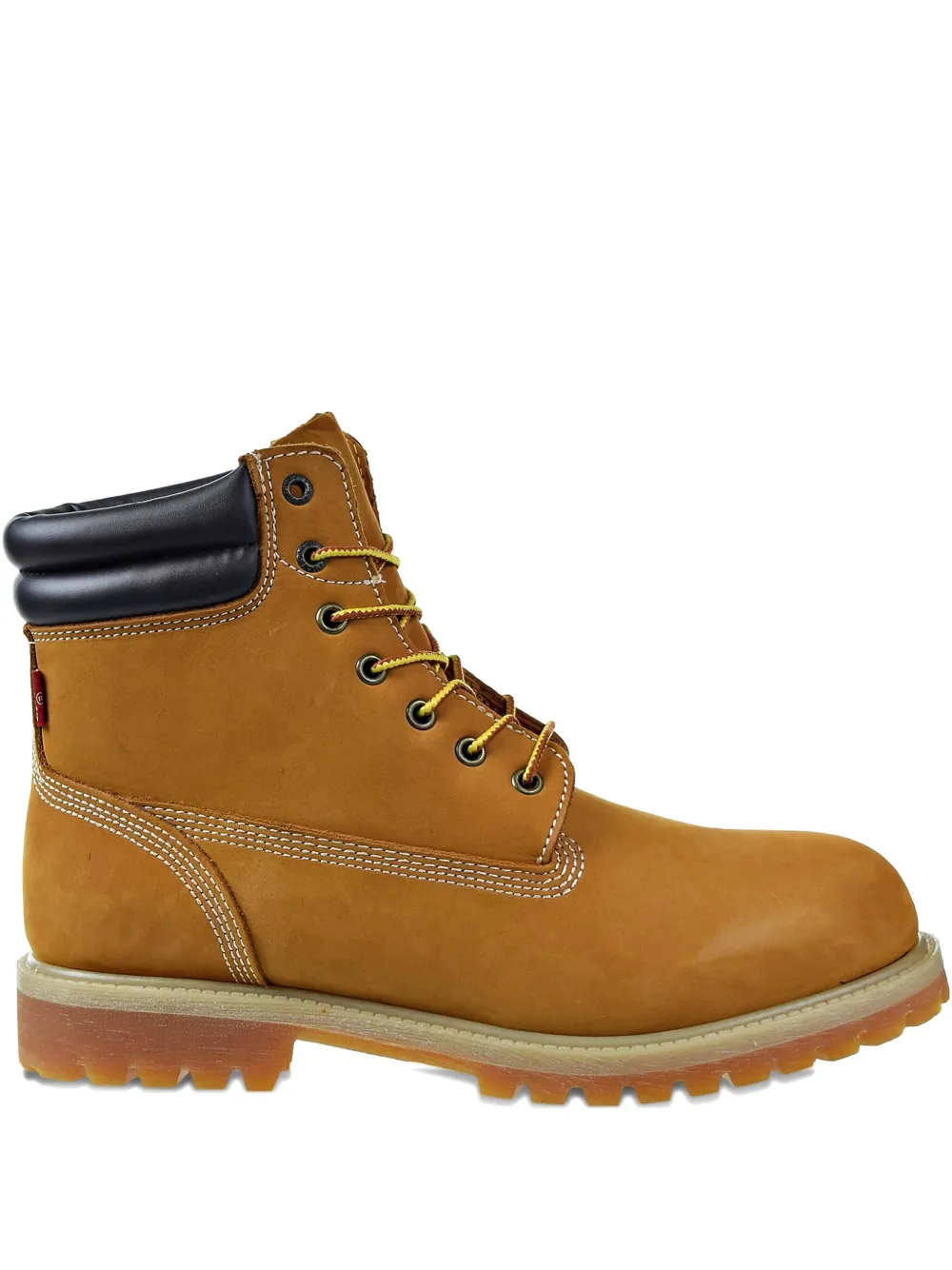 Levi's Harrison Engineer lace-up boots Neutrals