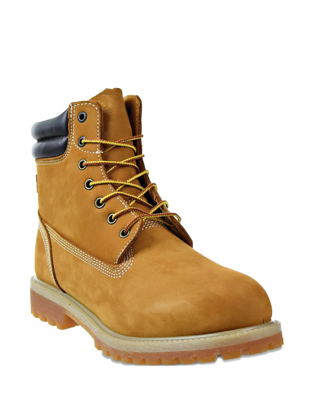 Levi's Harrison Engineer Lace-up Boots In Brown