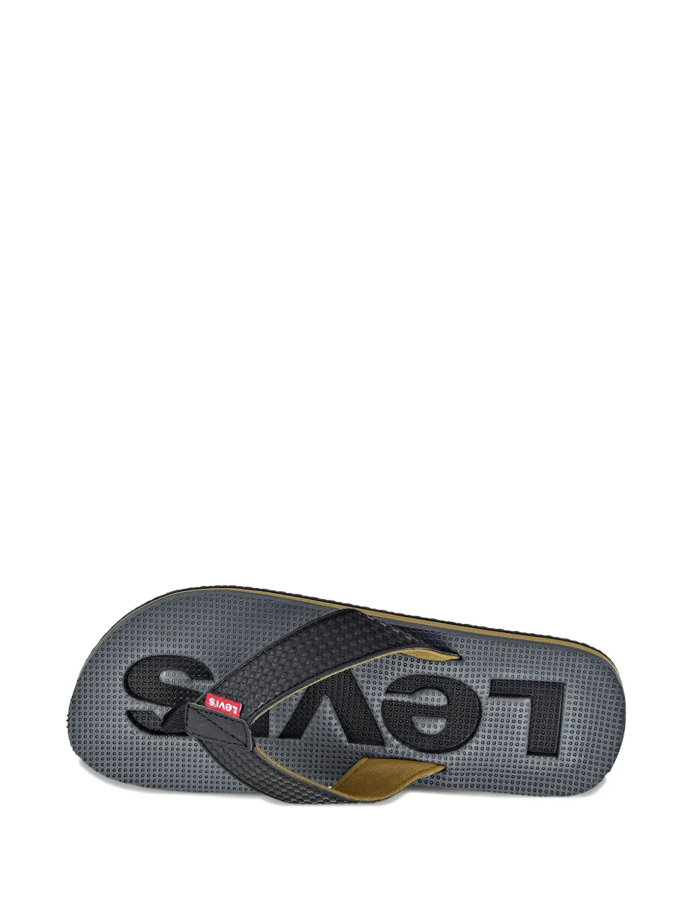 Levi's Kyle Sport logo-embossed flip flops Black