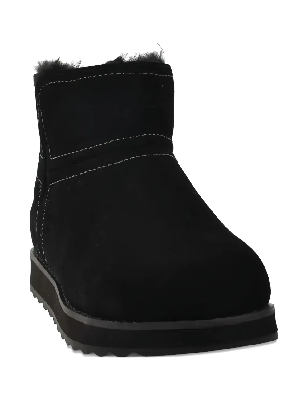 Skechers Knielaarzen met geborduurd logo Zwart