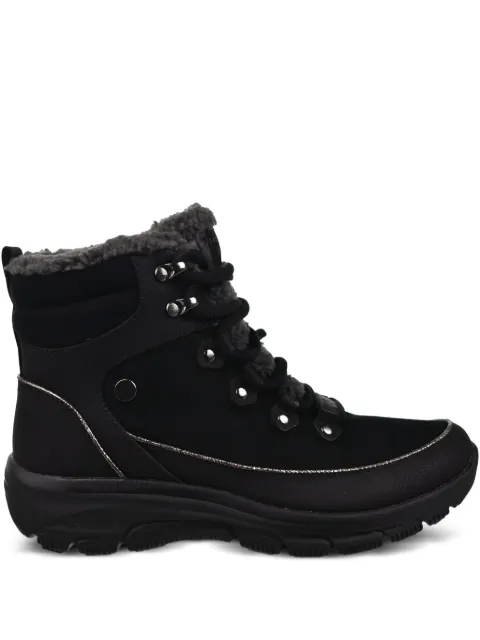 Skechers x Martha Stewart Easy Going suede lace-up hiking boots