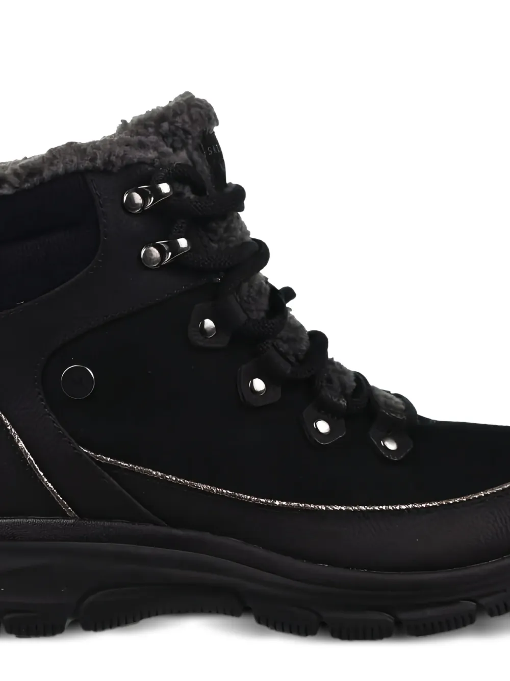 Skechers x Martha Stewart Easy Going suede lace-up hiking boots | Biker Boots | Image 2