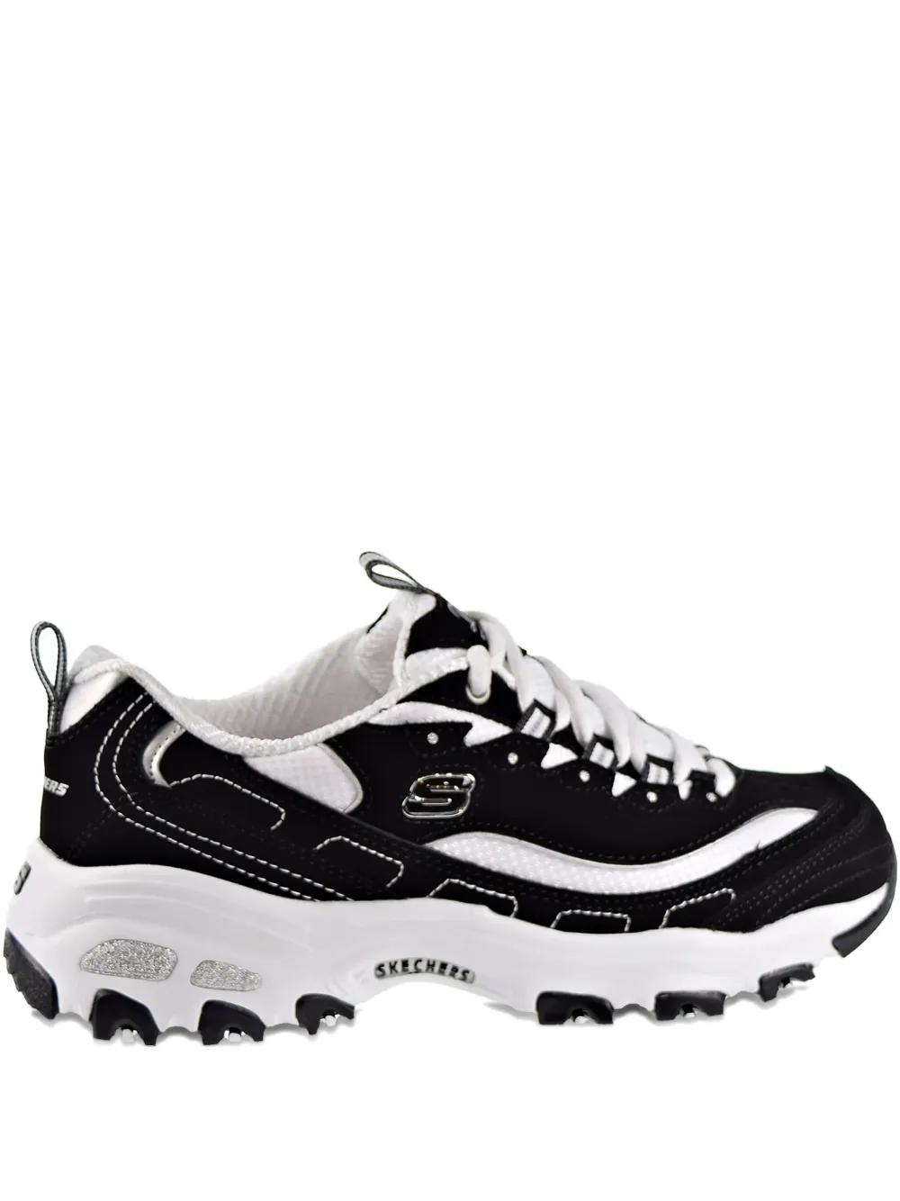 Skechers D'Lites Biggest Fan memory-foam sneakers Black