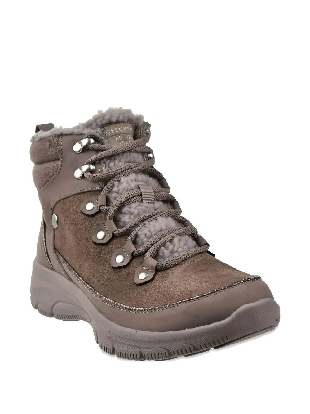 Skechers xMartha Stewart Easy Going-Winter high-top sneakers Brown