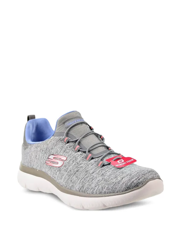 Skechers Summits Quick Getaway lace-up Sneakers Grey FARFETCH ZA