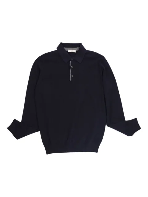 PANICALE long-sleeve polo shirt