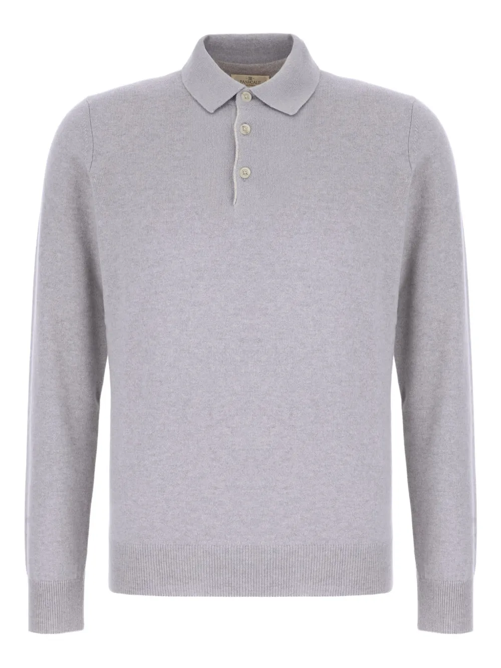 PANICALE buttoned polo shirt | Grey | Image 1