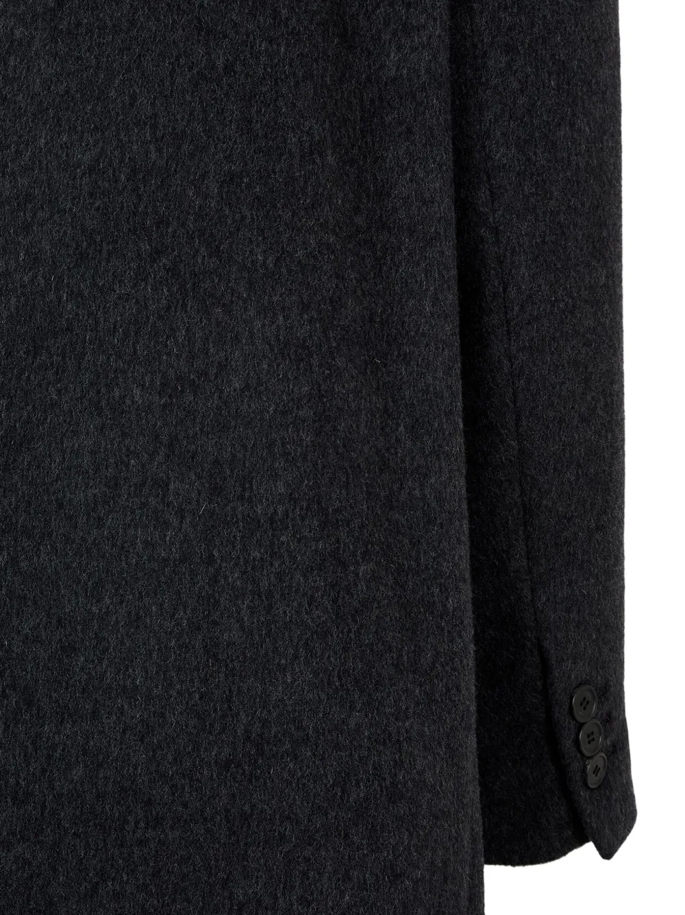 Studio Tomboy Double-breasted Coat In Black