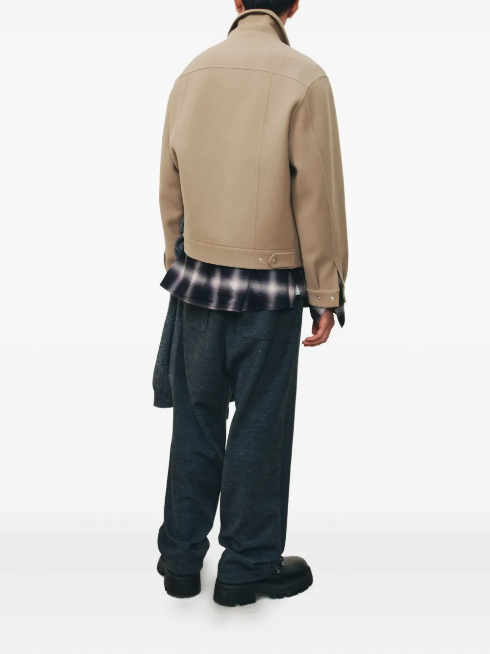 STUDIO TOMBOY zip-up wool bomber jacket | Bomber Jackets | Image 2