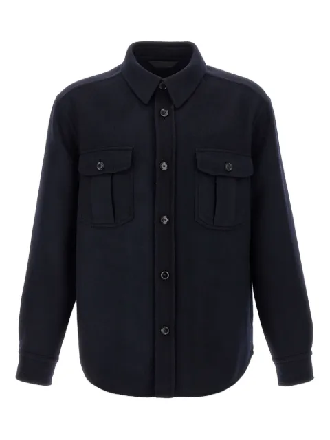 Brioni button-cuffed overshirt