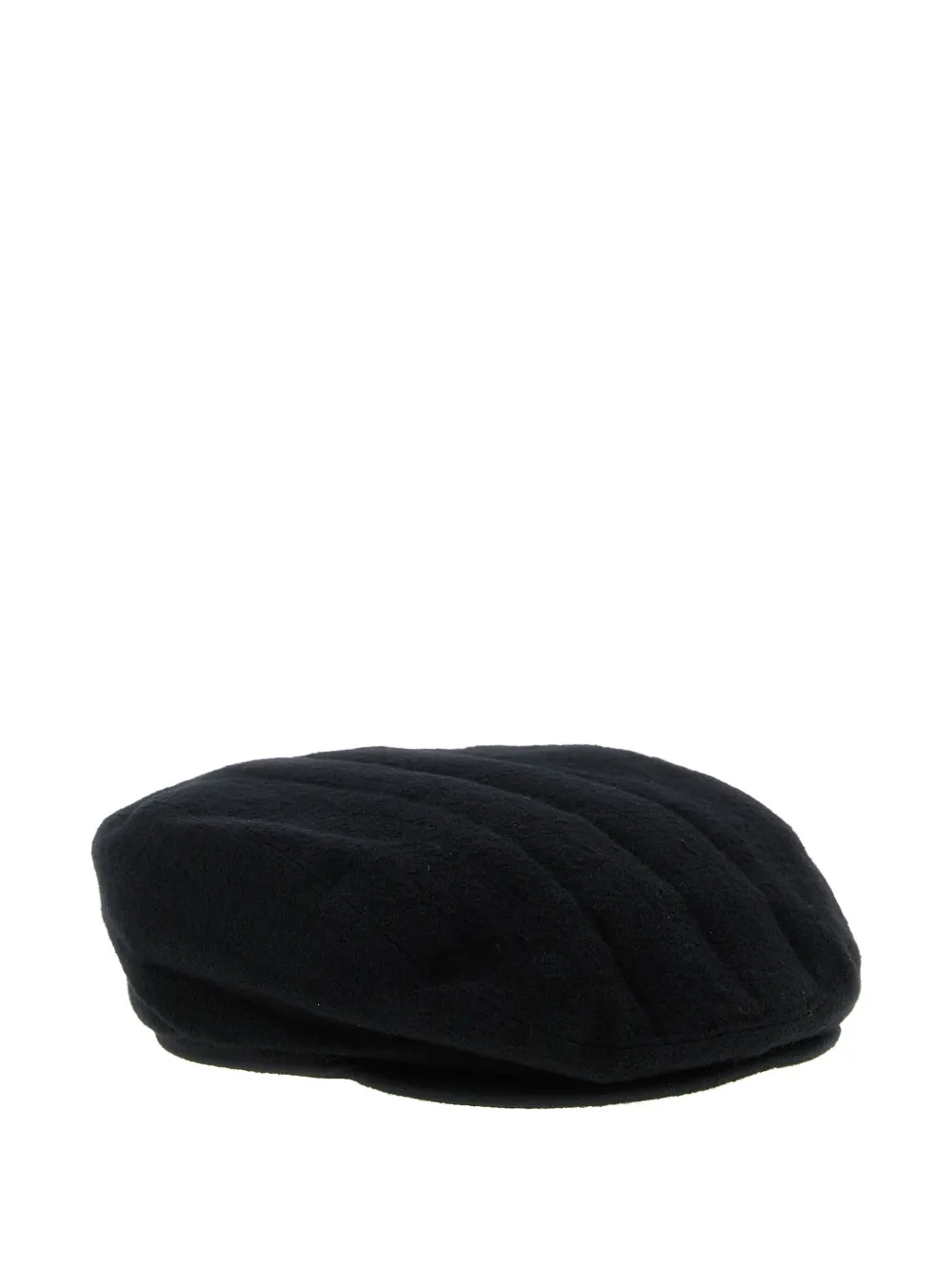 Yohji Yamamoto Hunting quilted hat - Zwart