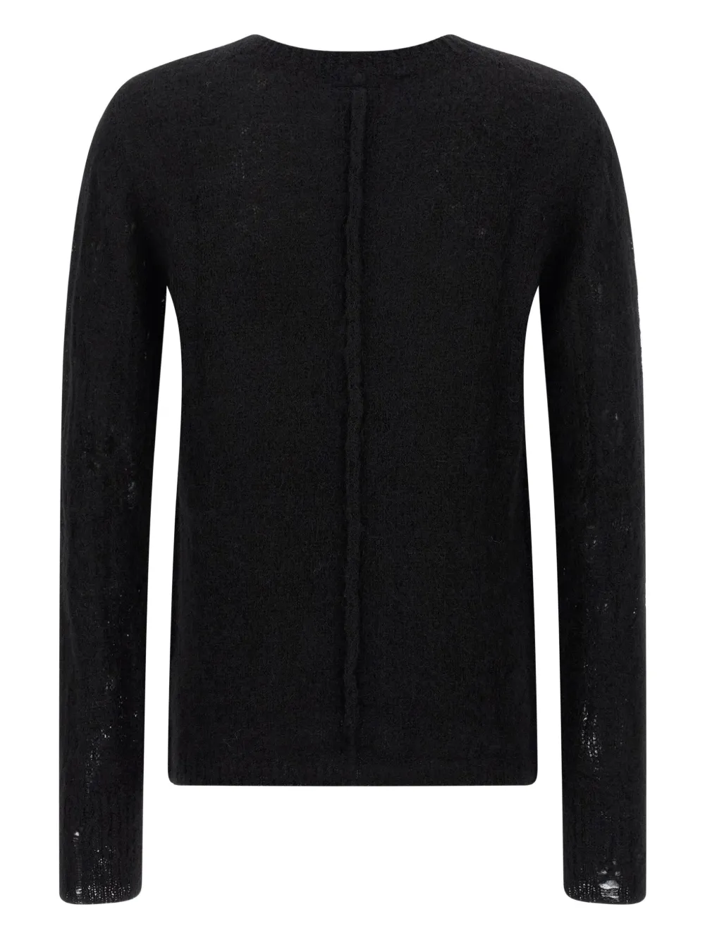 Thom Krom crew-neck long-sleeve sweater - Zwart