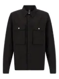 Thom Krom snap-button pocket shirt - Black