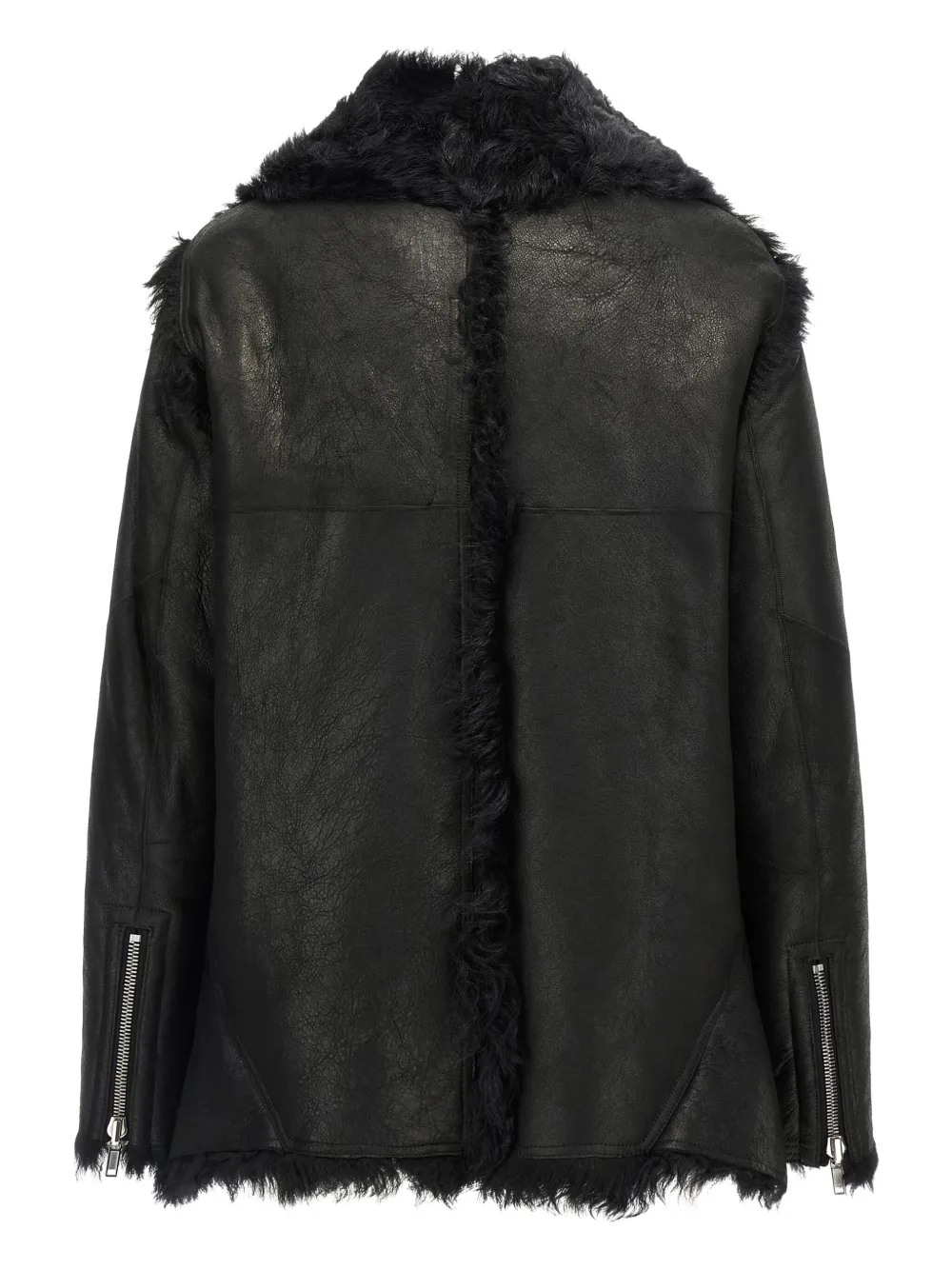 Rick Owens Exploder zip-front leather jacket | Leather Jackets | Image 2