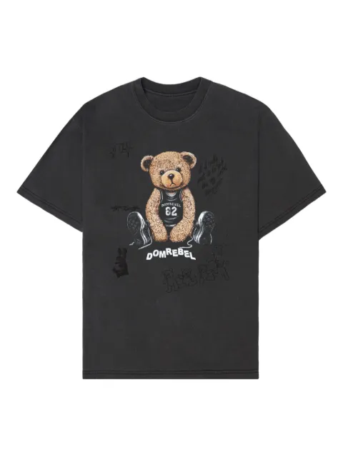 DOMREBEL Play Sketch bear-print T-shirt