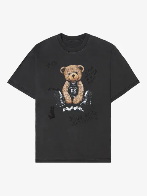 DOMREBEL Play Sketch bear-print T-shirt