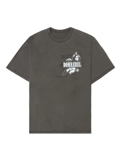 DOMREBEL Upward angel-print T-shirt