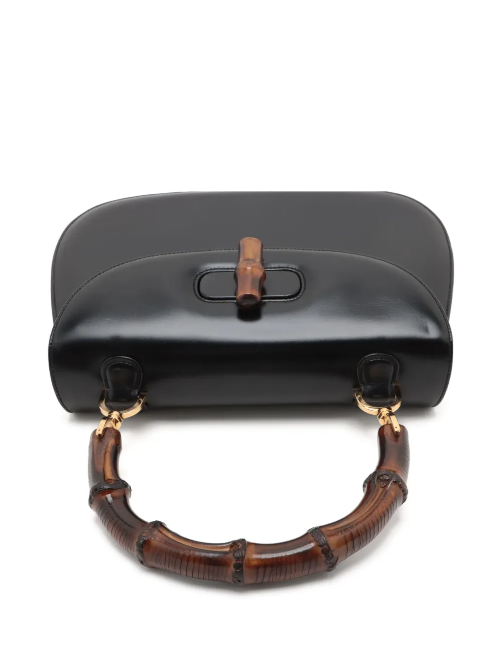 Gucci Pre-Owned 1970-1990 bamboo-handle shoulder bag | Image 2