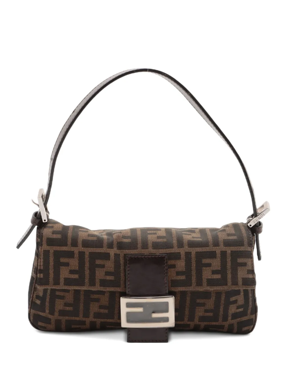 Fendi Pre-Owned 1980-1990 Mamma Baguette shoulder bag | Brown | Image 1