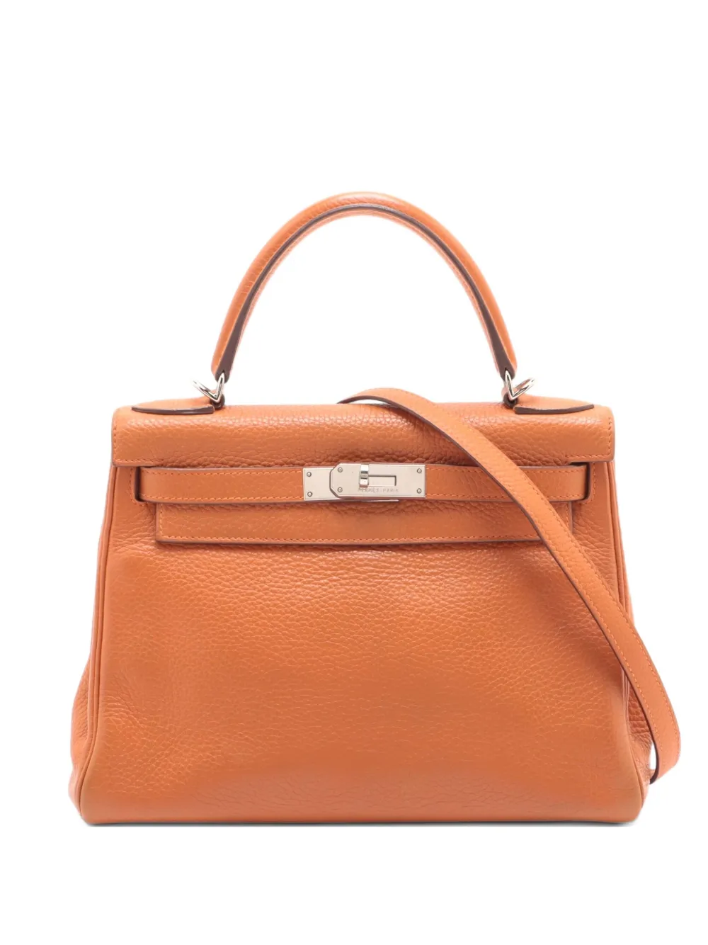 Hermès Pre-Owned 2004 Kelly 28 top-handle tote bag | Orange | Image 1