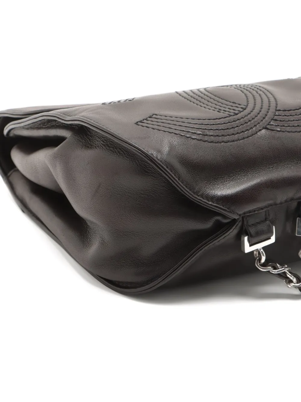 Pre-owned Chanel 1996-1997 Cc Backpack In Brown
