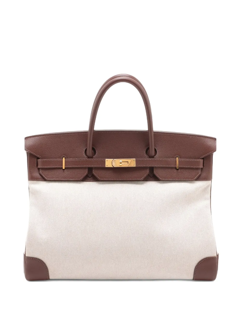 Hermès Pre-Owned 1998 Birkin 40 canvas handbag | Neutrals | Image 1