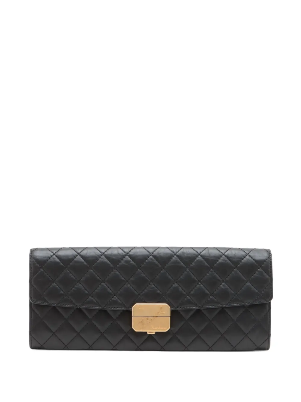 CHANEL Pre-Owned 2018-2019 No.26 clutch bag - ブラック CHANEL Pre-Owned 2018-2019 No.26 clutch bag - ブラック