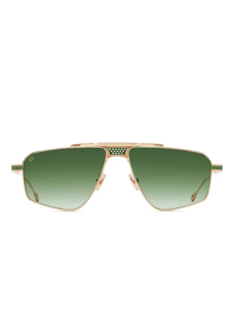 T Henri Eyewear geometric-frame sunglasses