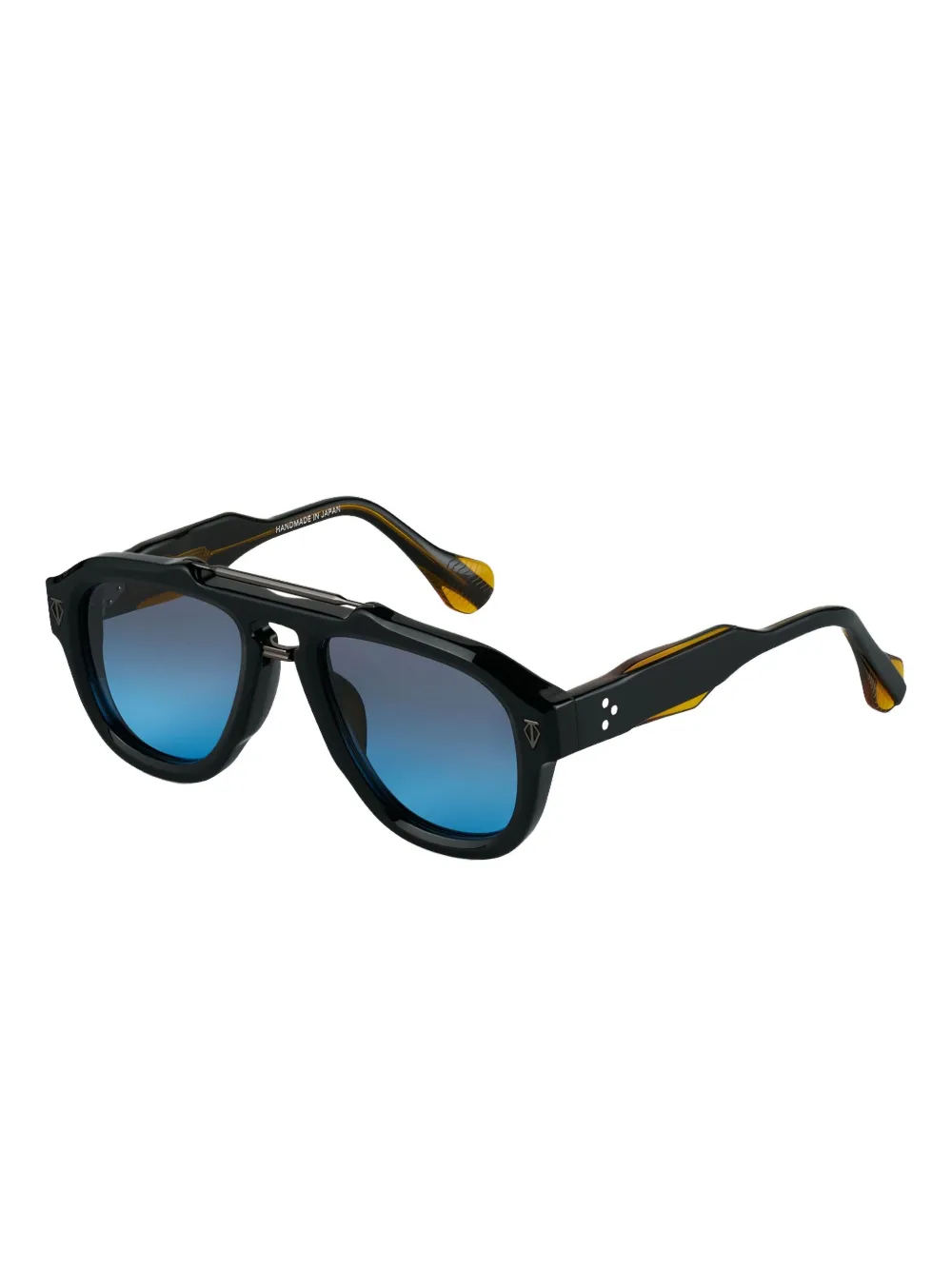 T Henri Eyewear double-bridge gradient-lens sunglasses - Zwart