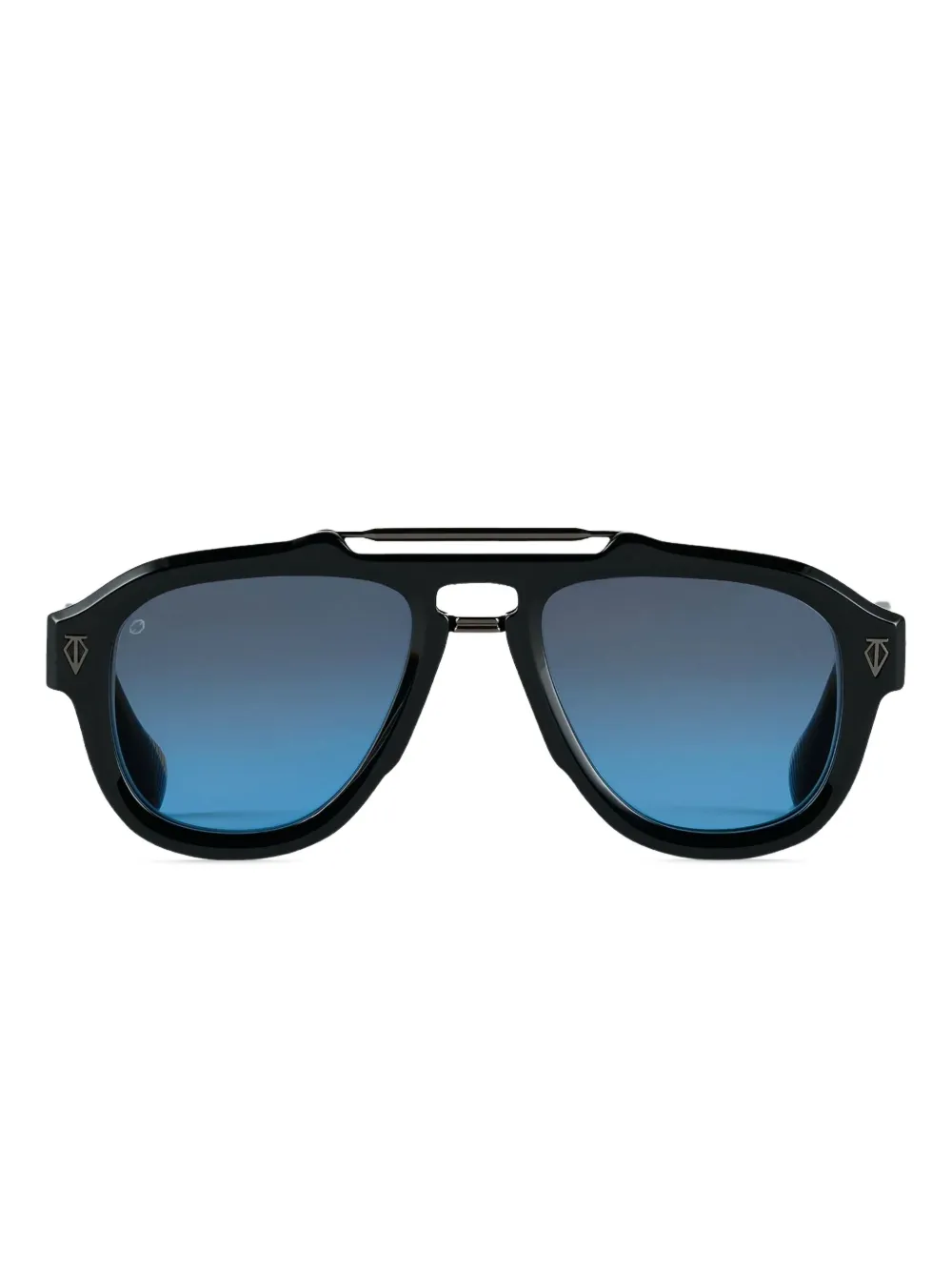 T Henri Eyewear ダブルブリッジ サングラス - ブラック T Henri Eyewear ダブルブリッジ サングラス - ブラック