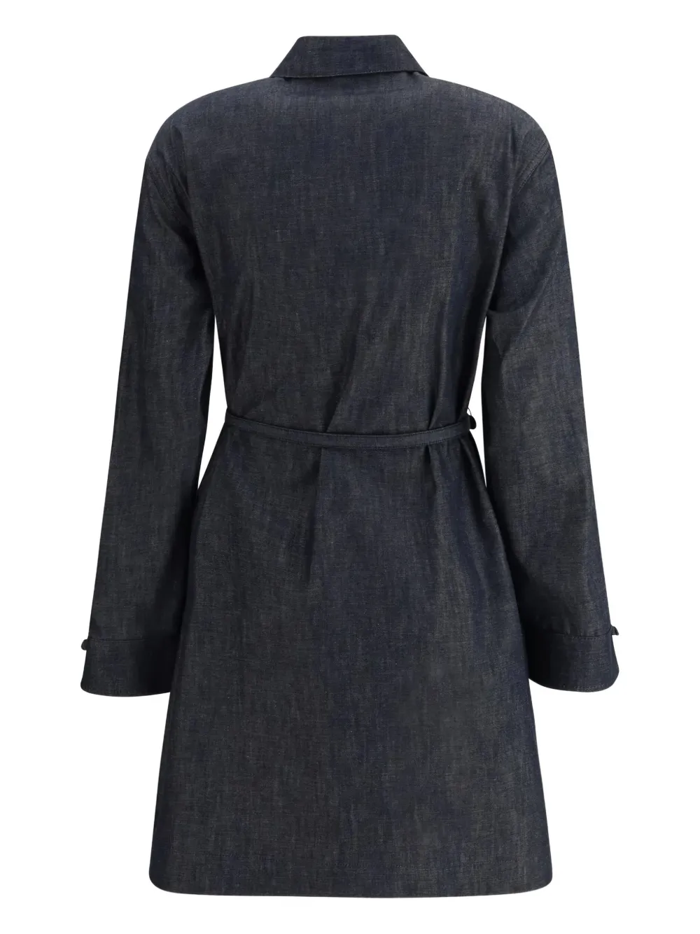 FENDI belted shirt dress - Blauw