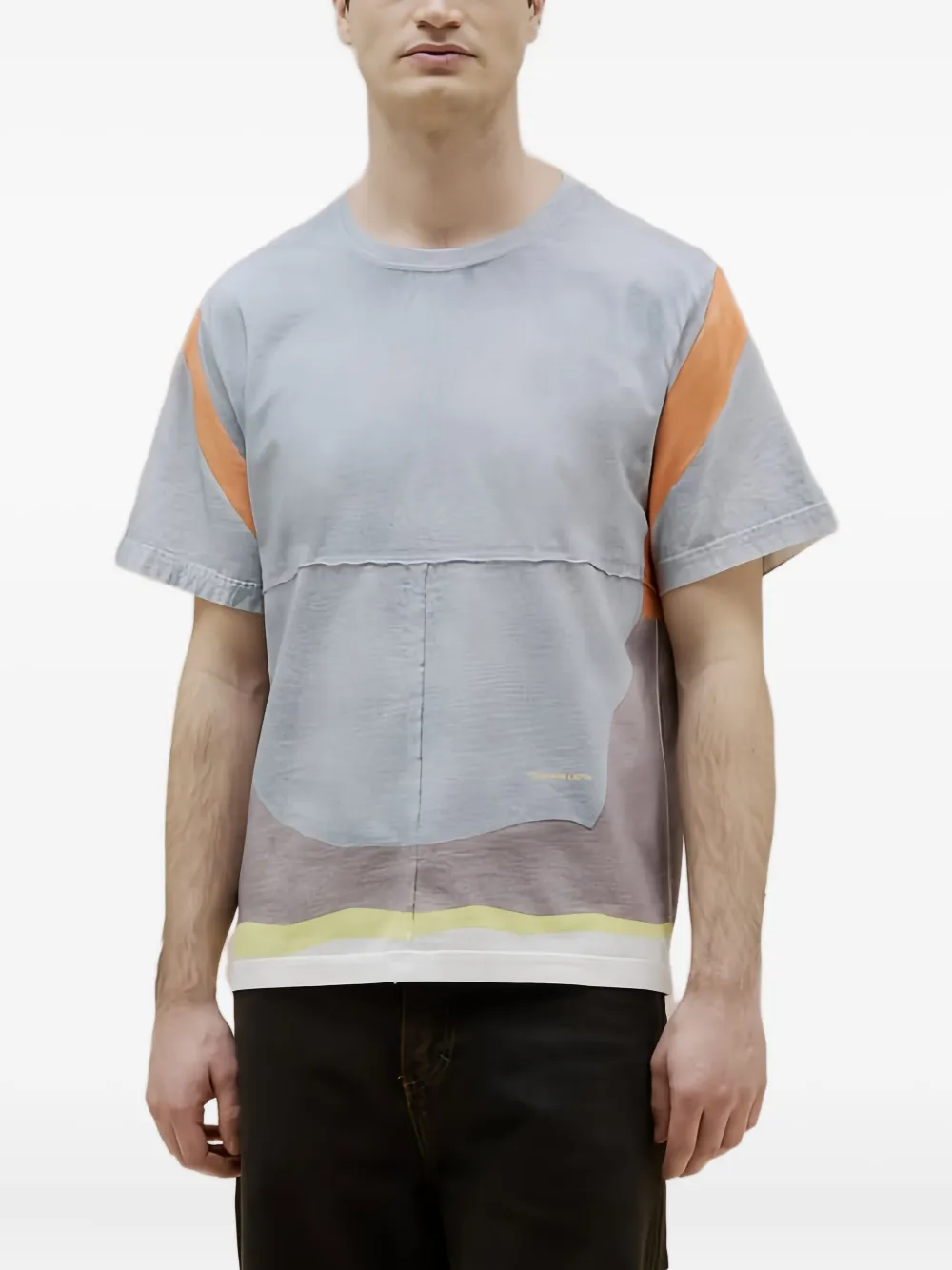 Eckhaus Latta Lapped T-shirt | T-Shirts | Image 2
