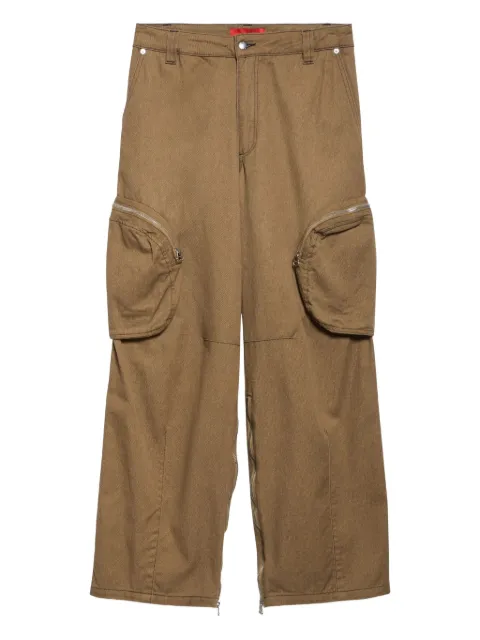 Eckhaus Latta zip-pocket cargo trousers