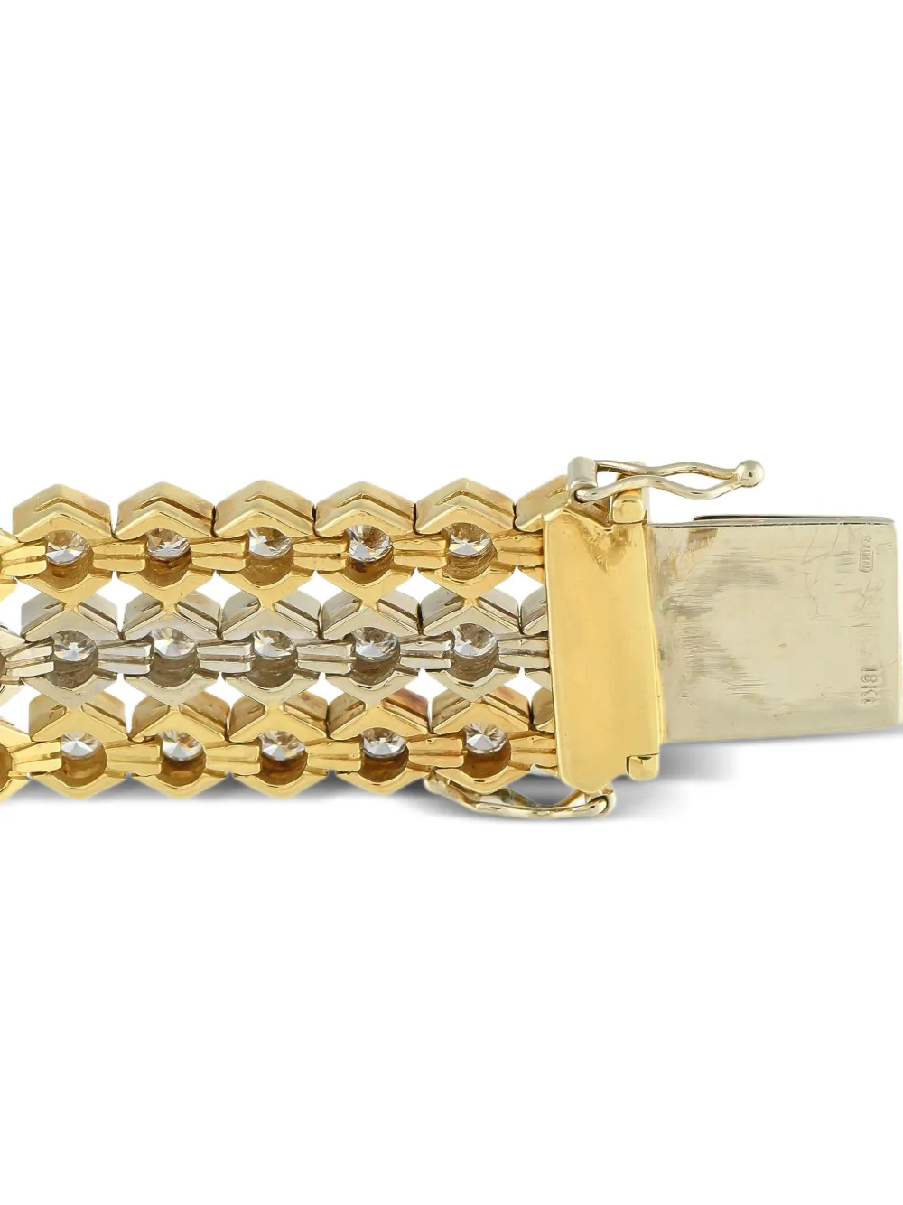 LB Exclusive 18K yellow gold and diamond bracelet | Image 2