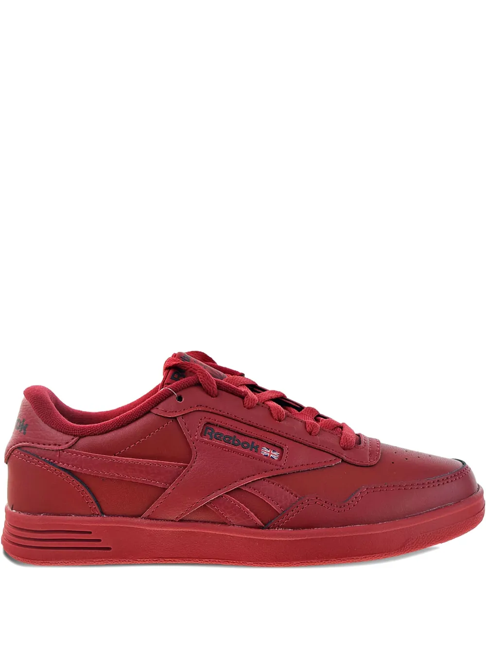 Reebok Sneakers Club Memt in pelle - Rosso
