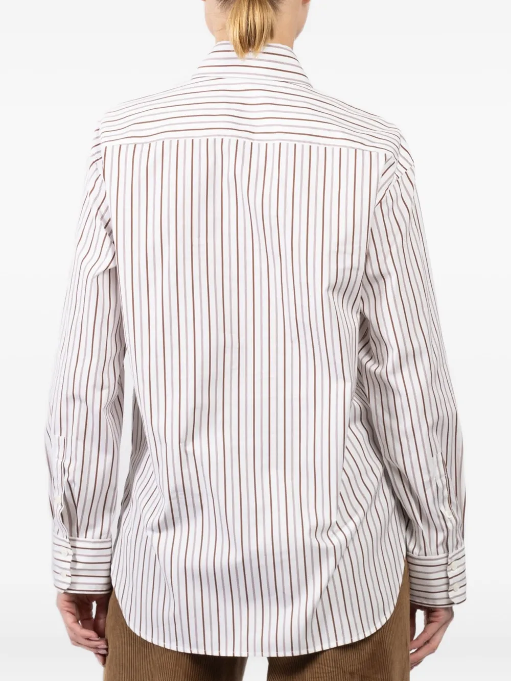 Seafarer Striped Shirt In Neutral