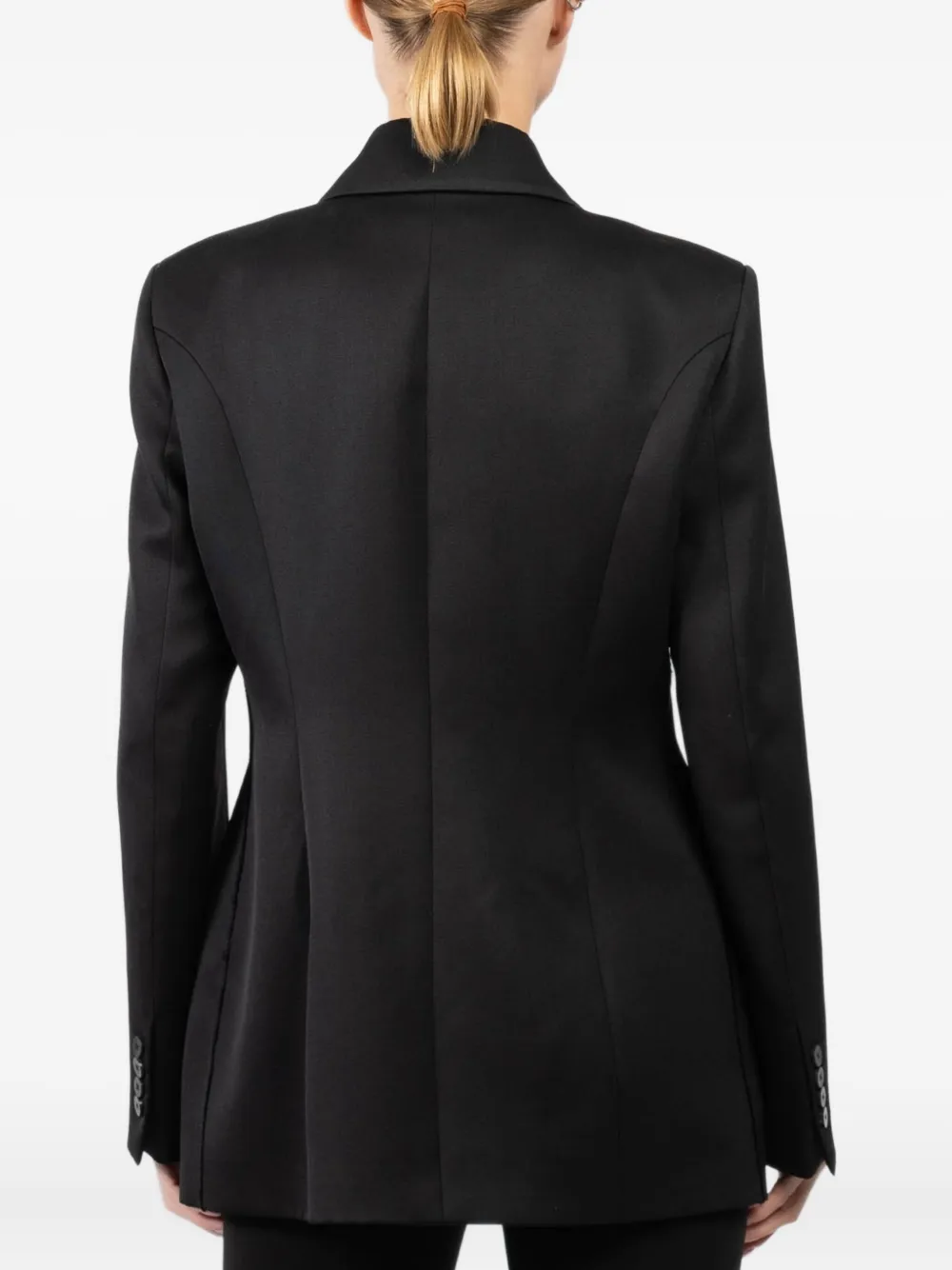 Seafarer Blazer met dubbele rij knopen Zwart