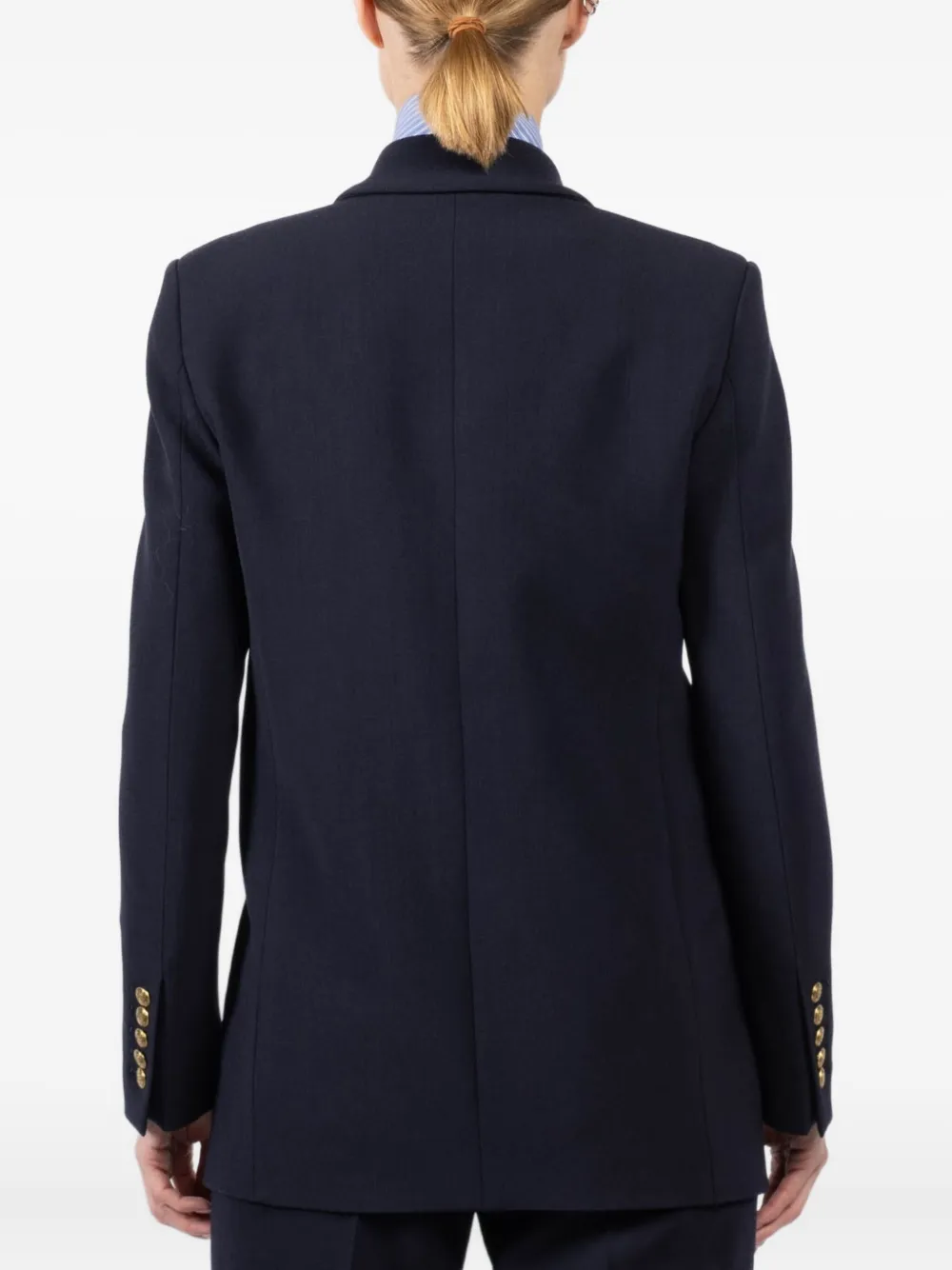 Seafarer Blazer met dubbele rij knopen Blauw
