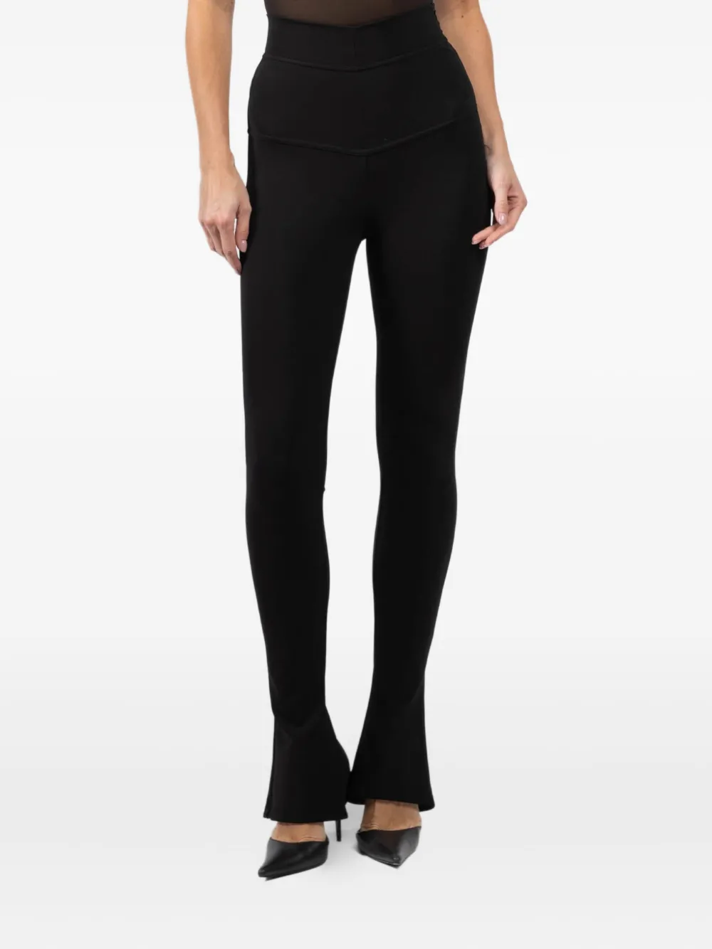 Seafarer high-waisted trousers | Black | Image 1