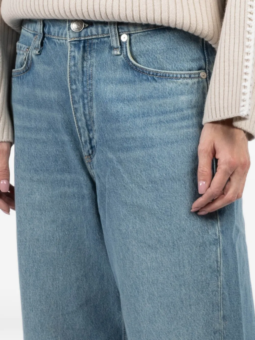 rag & bone Straight jeans Blauw