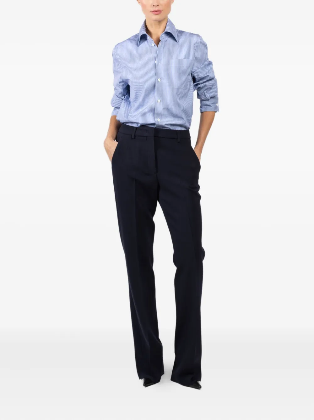 Seafarer striped shirt - Blauw