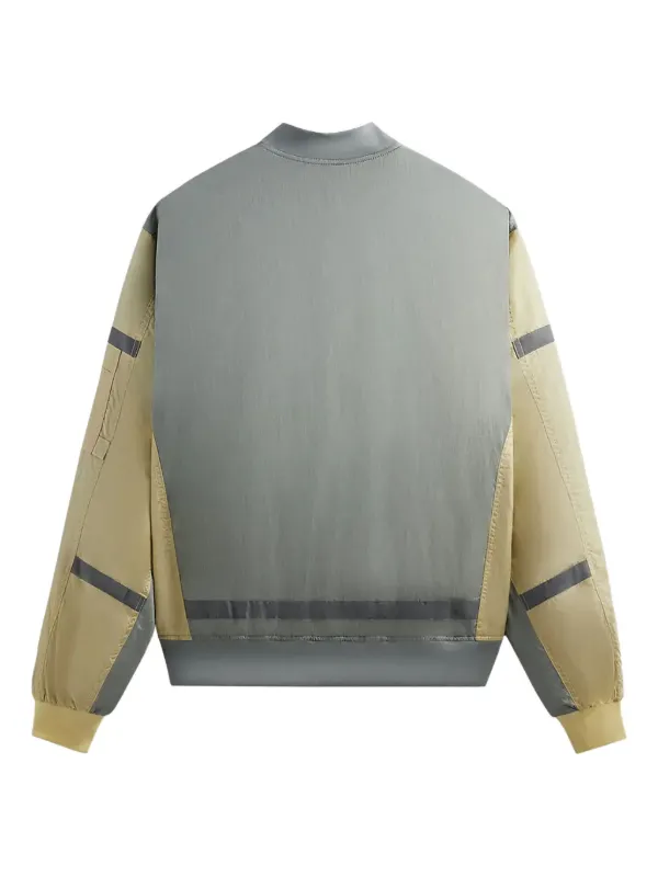 KITH Silas Washed Bomber Jacket | Grey | FARFETCH