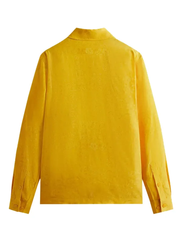 KITH Opulence long-sleeve Overshirt | Yellow | FARFETCH