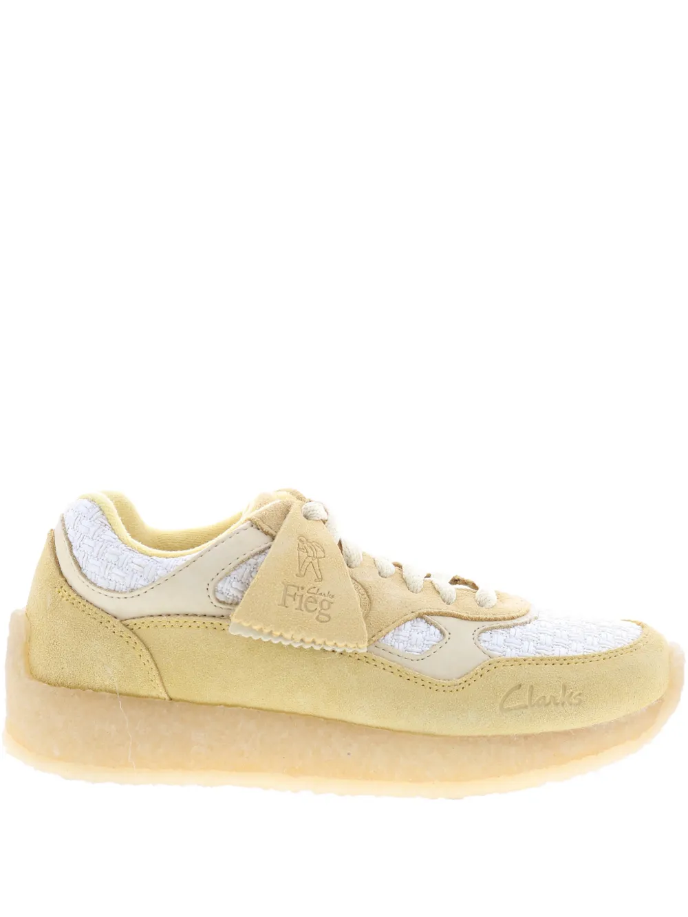 Clarks Originals Lockhill Fabric trainers | Neutrals | Image 1