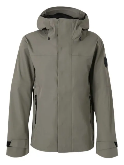 Canada Goose logo-patch padded jacket