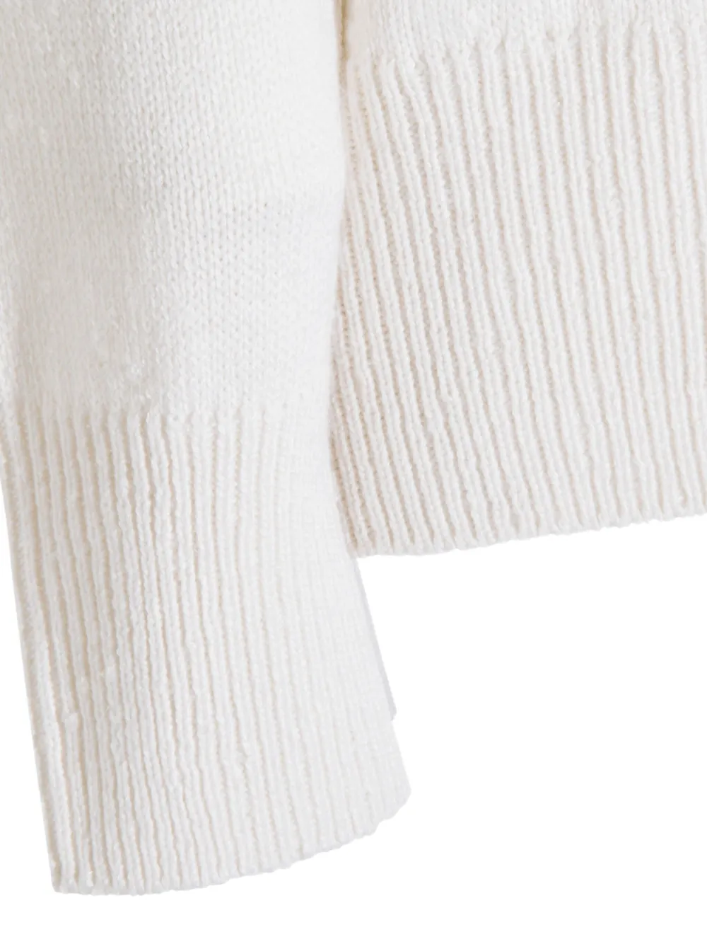 Brunello Cucinelli Geribbelde coltrui Beige