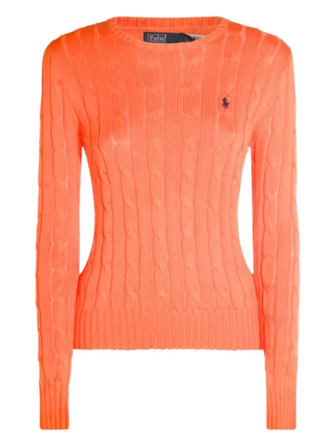 Polo Ralph Lauren — cable-knit crew-neck sweater