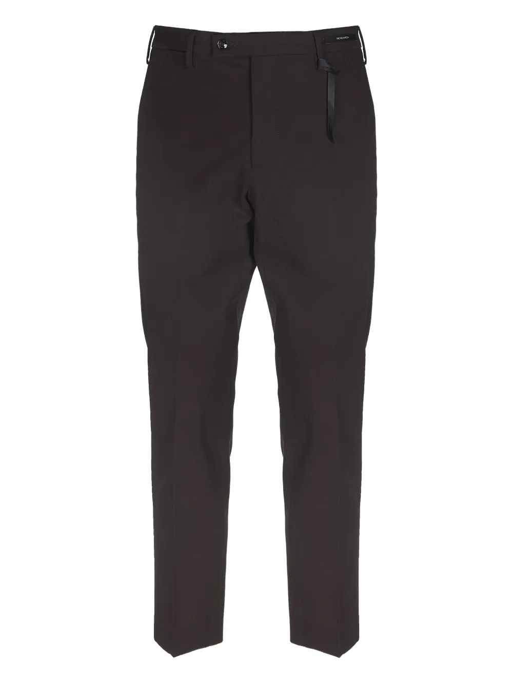michael coal pressed crease trousers | Brown | Image 1