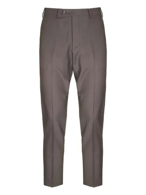 michael coal button-fastening trousers